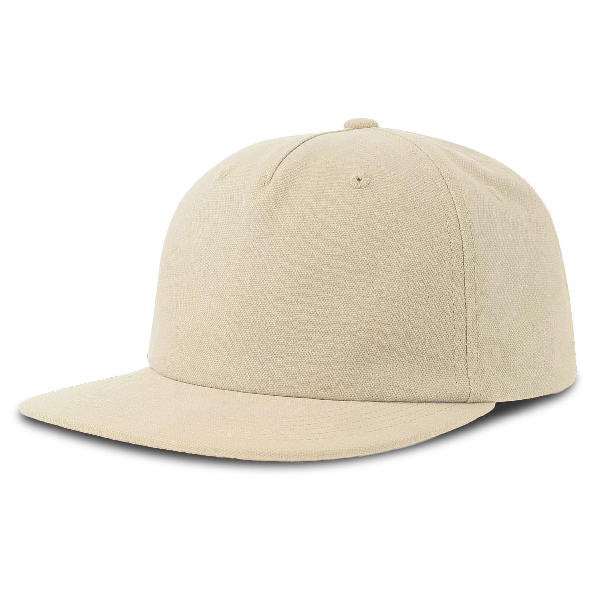 Cruz Organic Cotton Flat Peak - Khaki - Front
