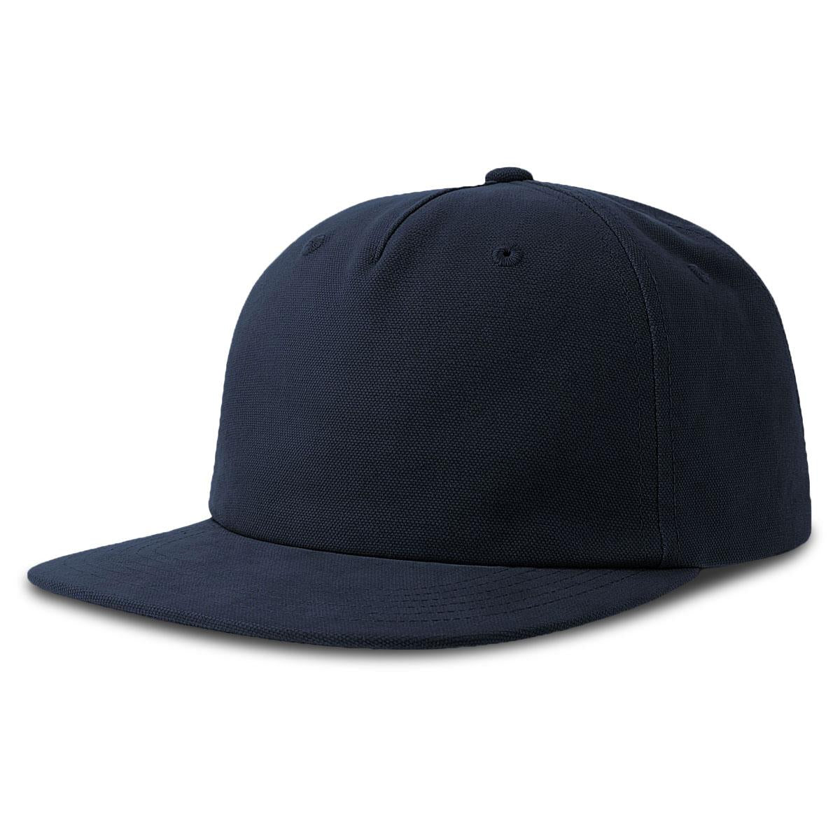 Cruz Organic Cotton Flat Peak - Navy - Front