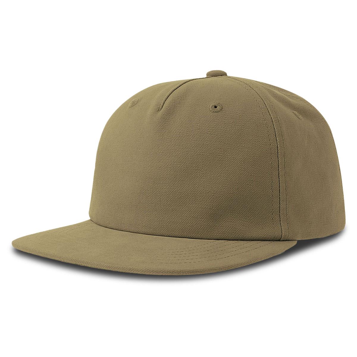 Cruz Organic Cotton Flat Peak - Olive - Front