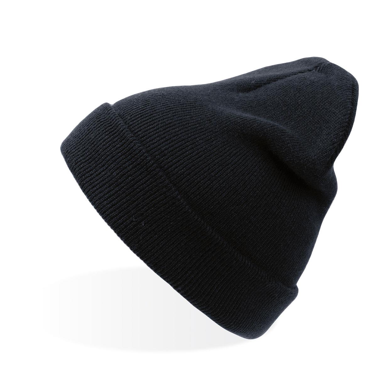 Wind Beanie - Navy Melange - Front