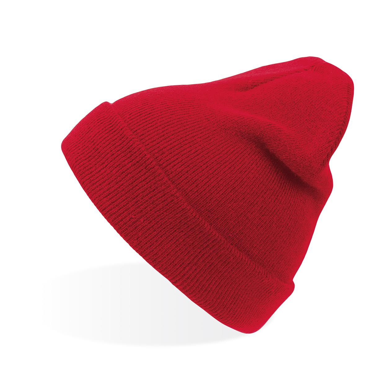 Wind Beanie - Red - Front