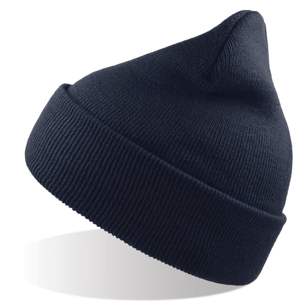 Wind-S Beanie - Recycled Polyester - Navy - Front
