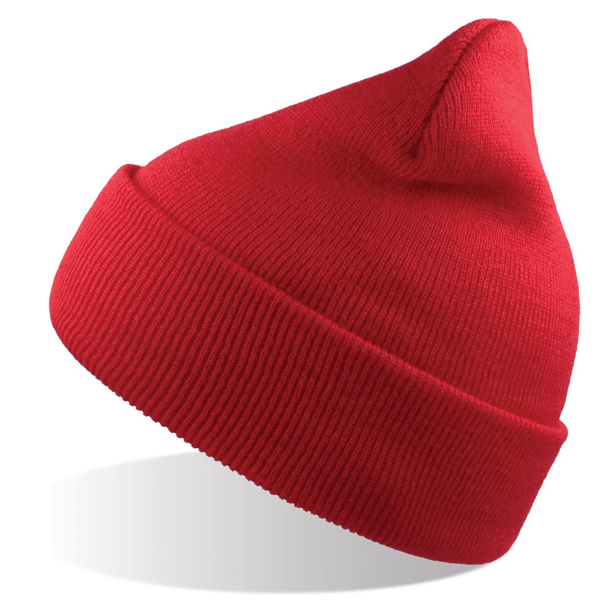 Wind-S Beanie - Recycled Polyester - Red - Front