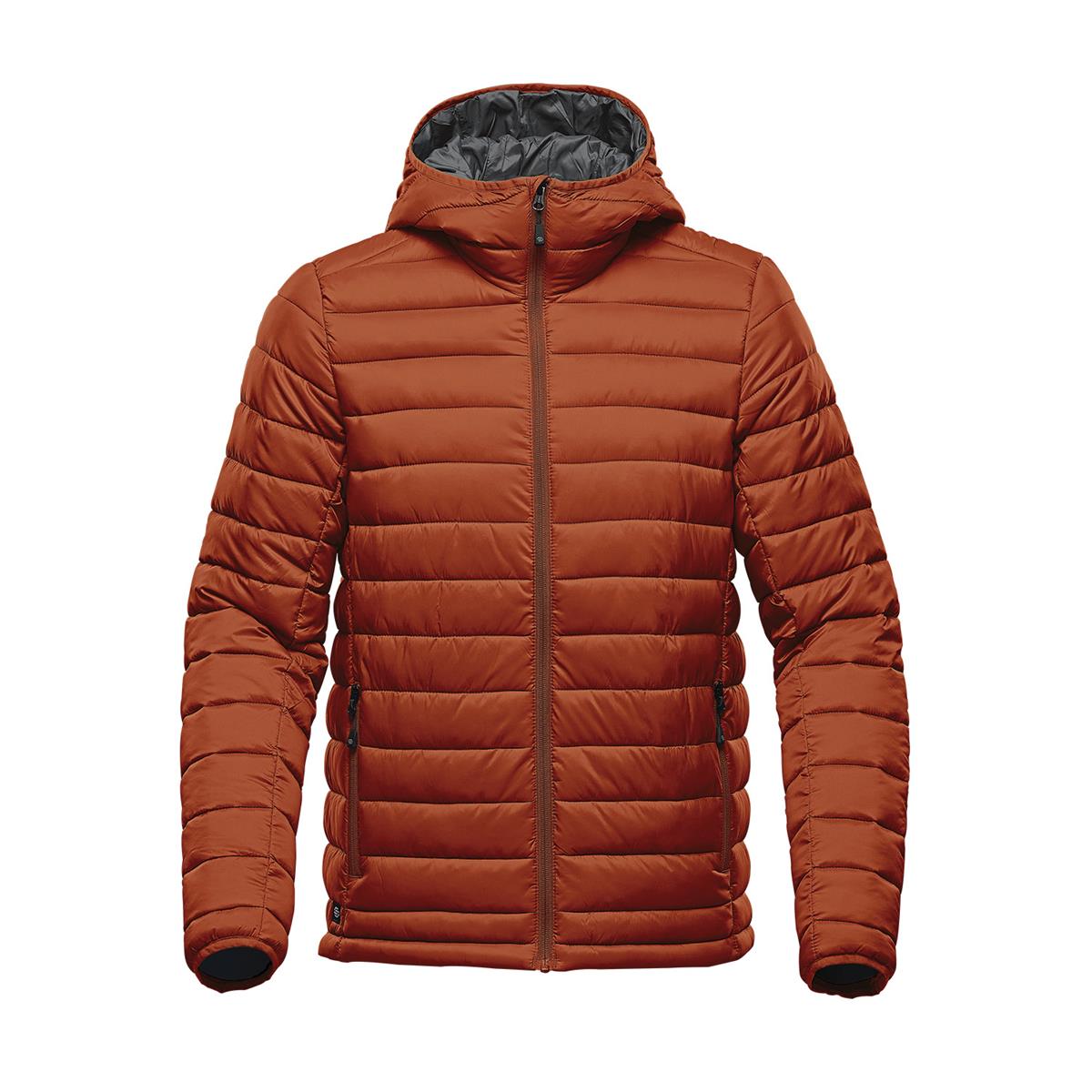 Men's Stavanger Thermal Jacket - Rust / Graphite - Front