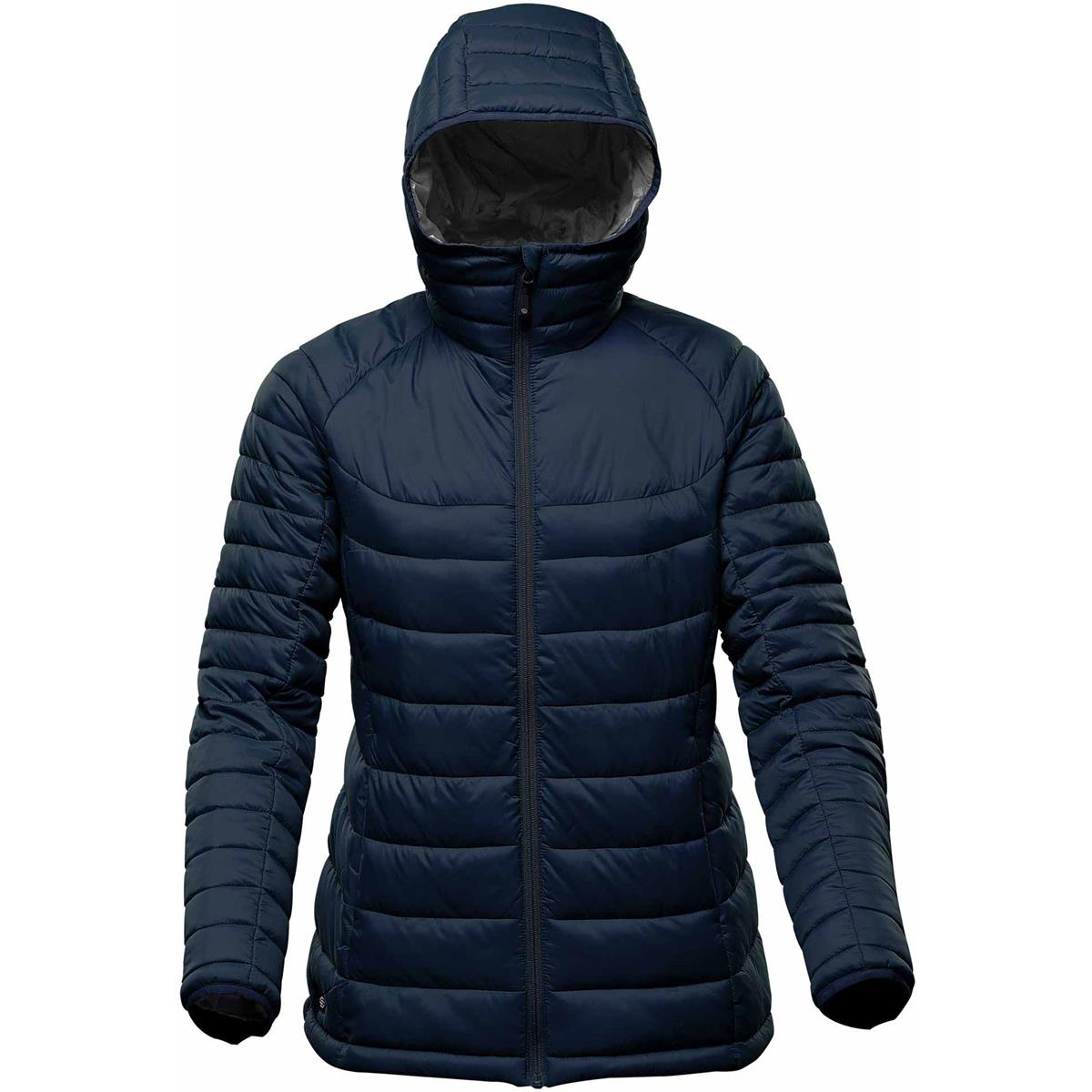 Women's Stavanger Thermal Jacket - Navy / Graphite - Front