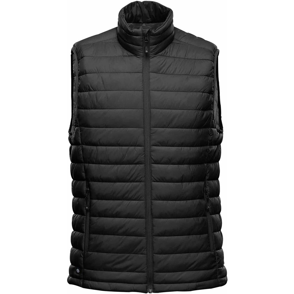 Men's Stavanger Thermal Vest - Black / Graphite - Front