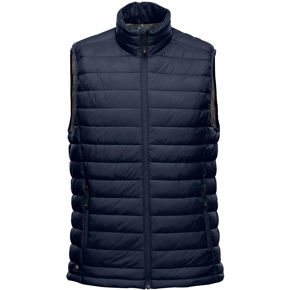 Men's Stavanger Thermal Vest - Navy / Graphite - Front