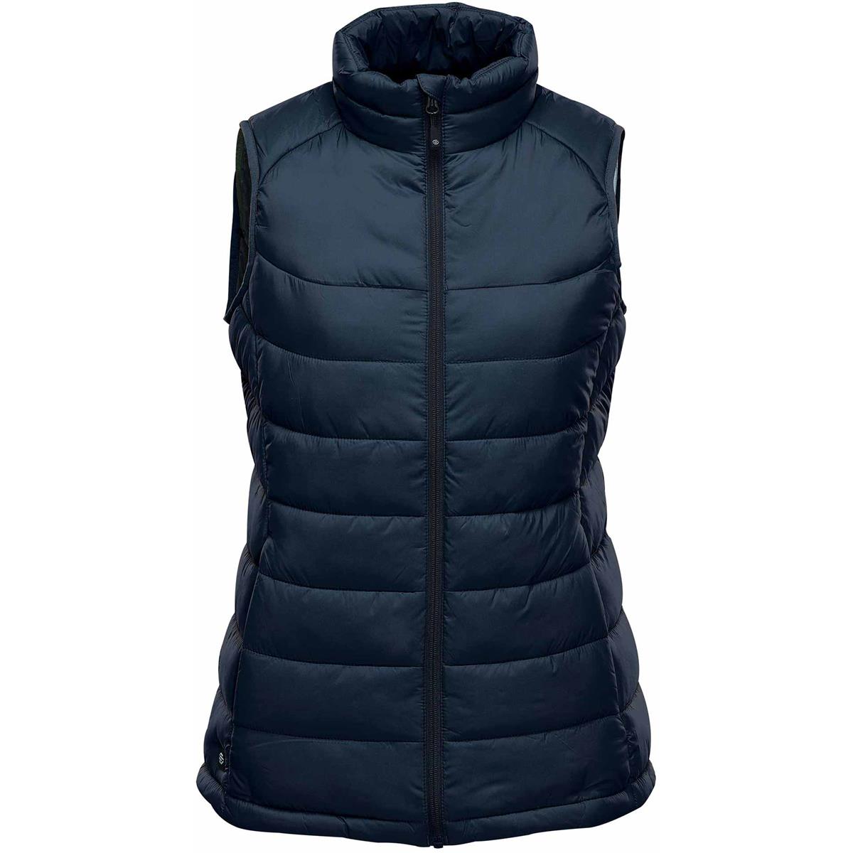 Women's Stavanger Thermal Vest - Navy / Graphite - Front