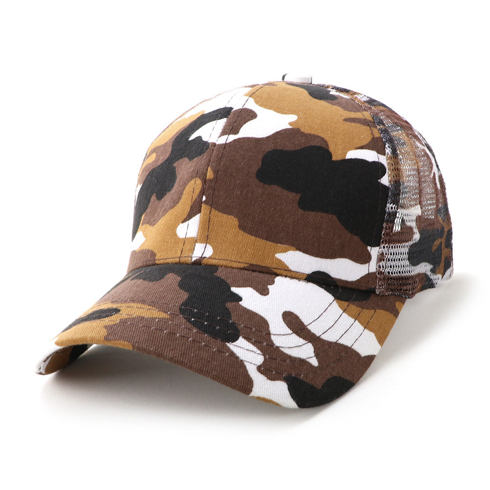 Cammo 6-Panel Cap – Grace Collection AH069