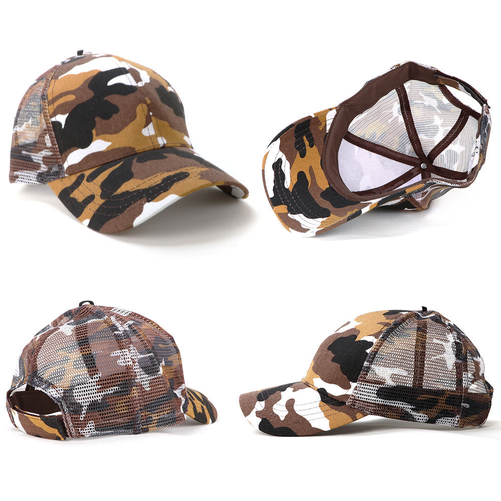 Cammo 6-Panel Cap – Grace Collection AH069