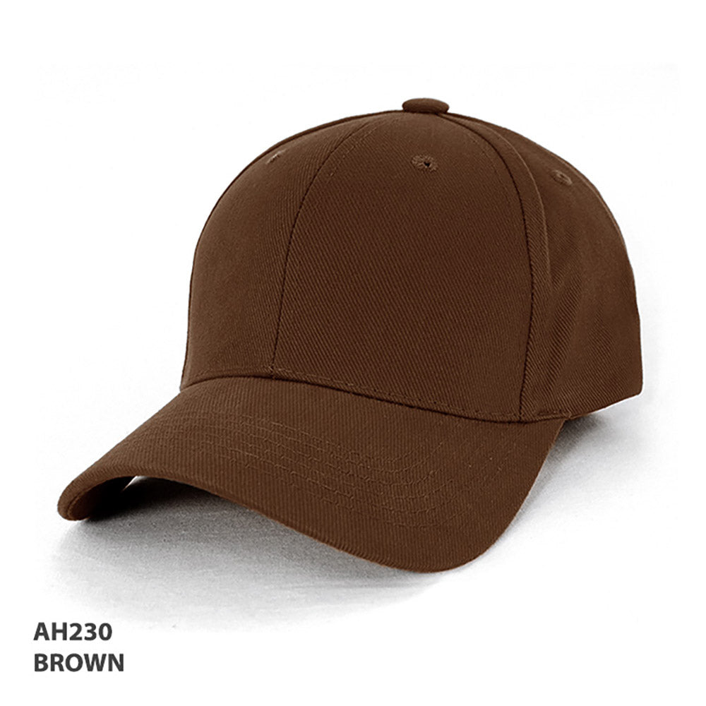 Heavy Brushed Cotton Cap – Grace Collection AH230