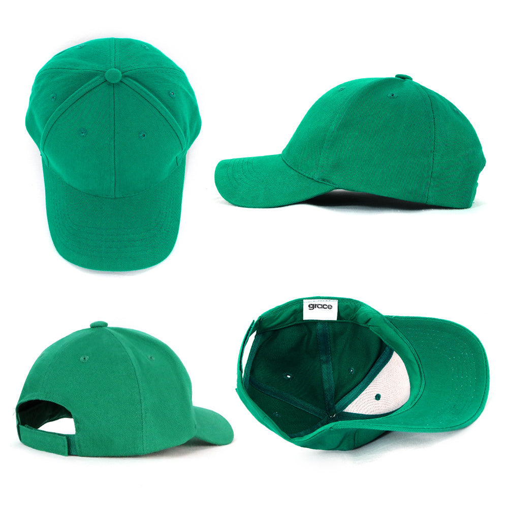 Heavy Brushed Cotton Cap – Grace Collection AH230