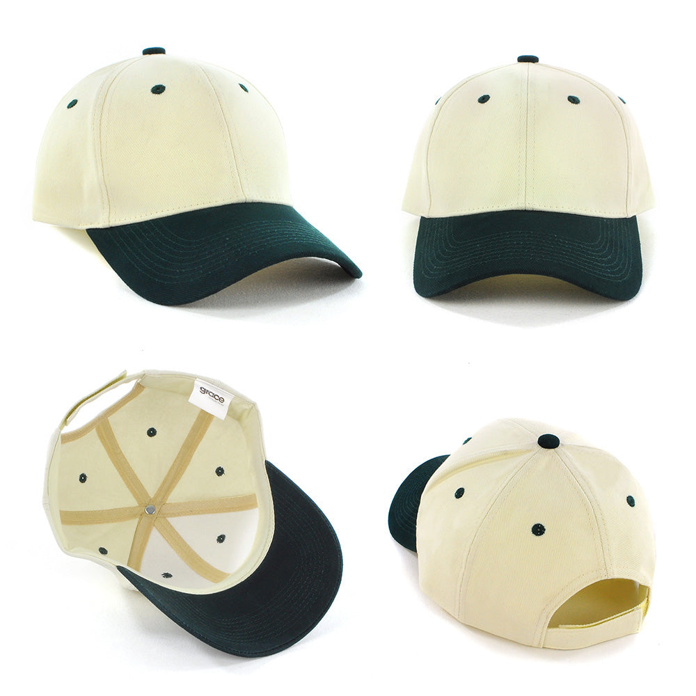 HBC two tone Cap – Grace Collection AH310