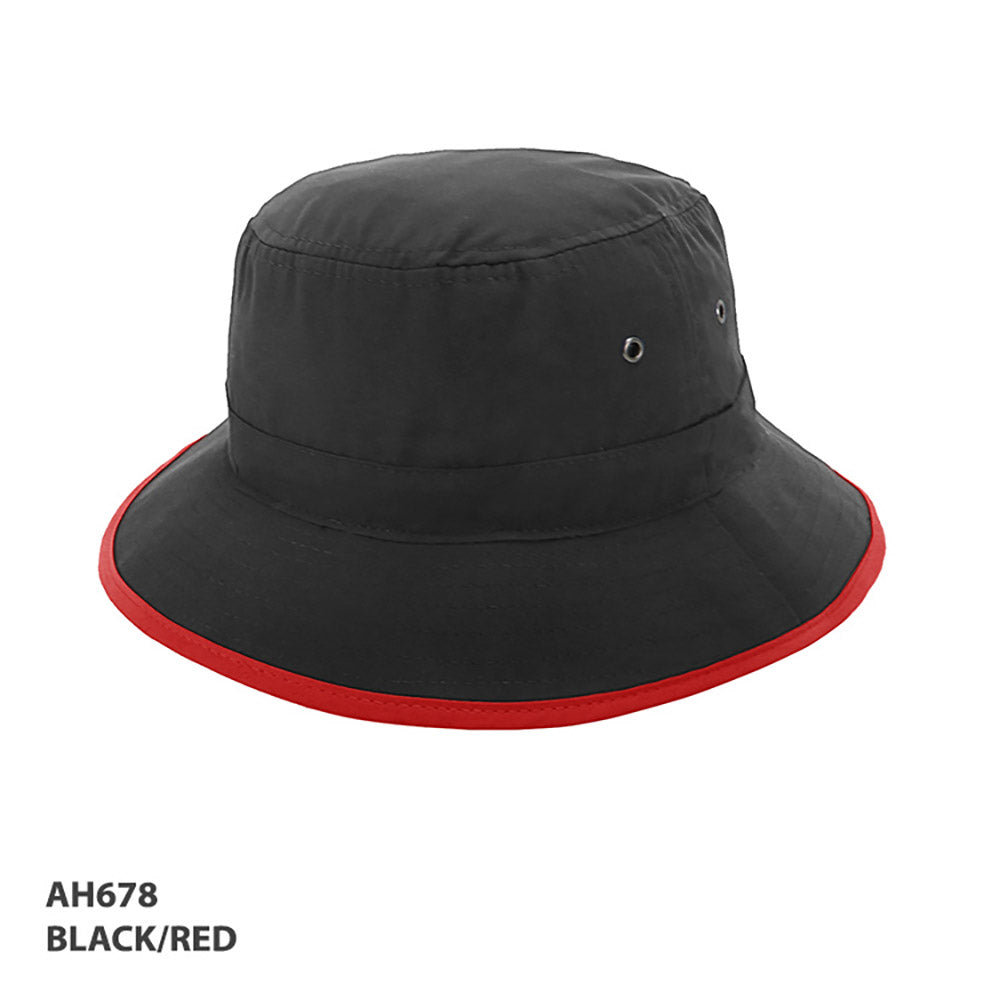 Microfibre Bucket Trim Hat – Grace Collection AH678