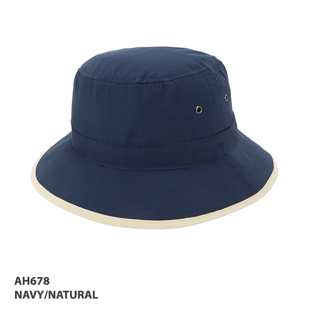 Microfibre Bucket Trim Hat – Grace Collection AH678