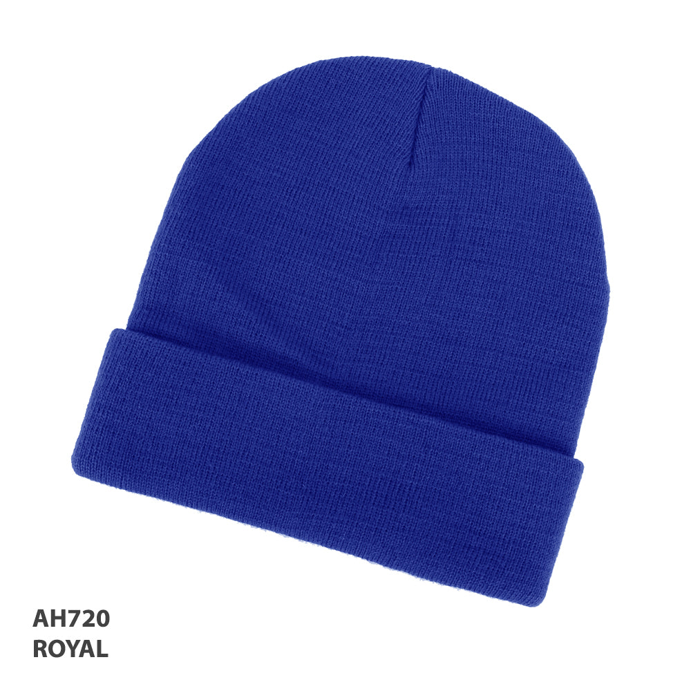 Acrylic Beanie - Royal Blue
