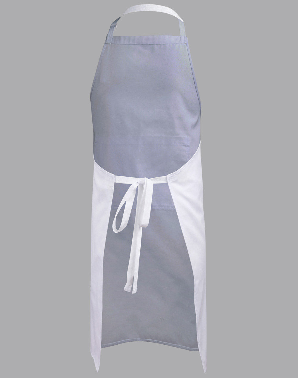 Bib Apron - White - Back