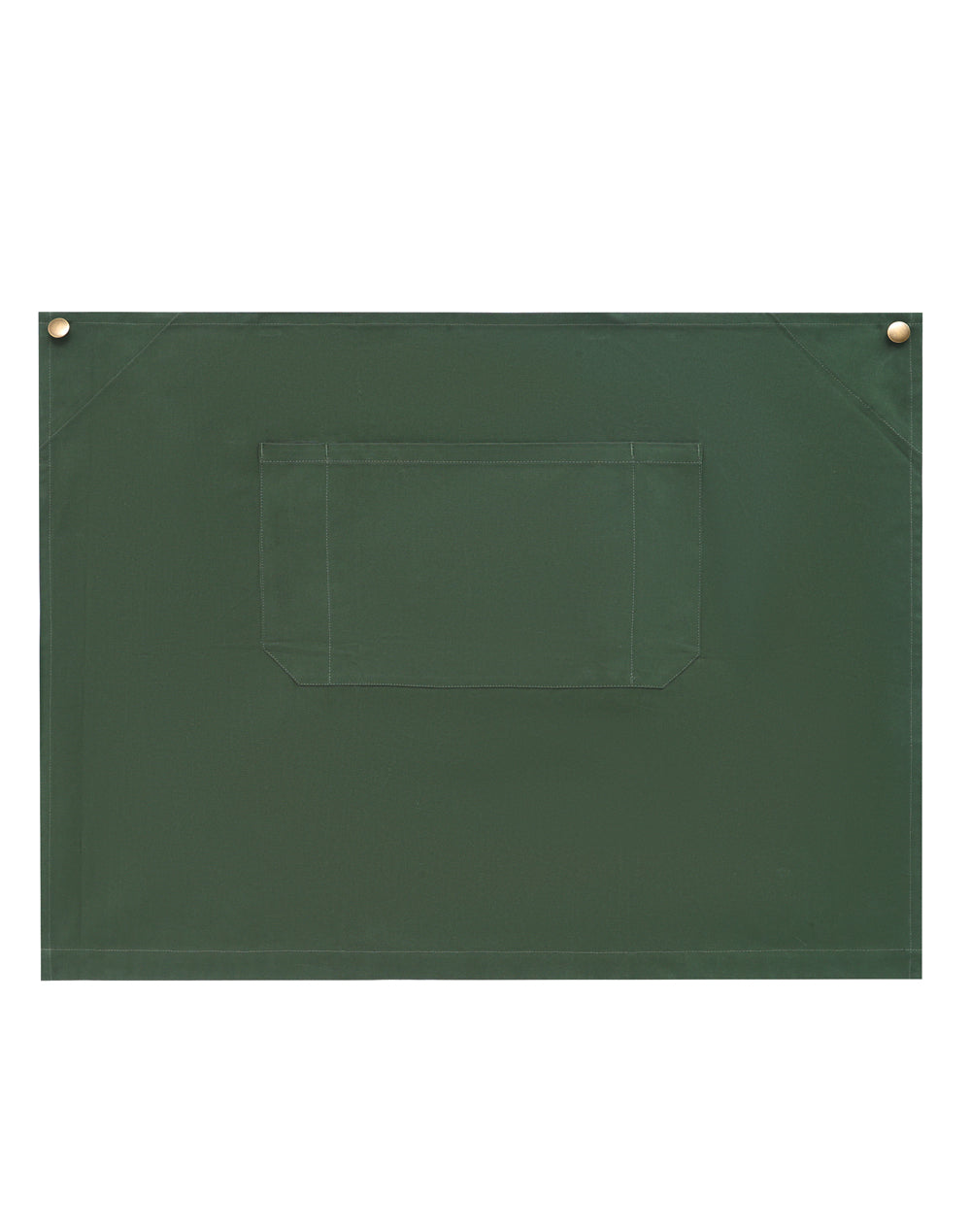 Fitzroy Half Waist Apron - Army Green - Front