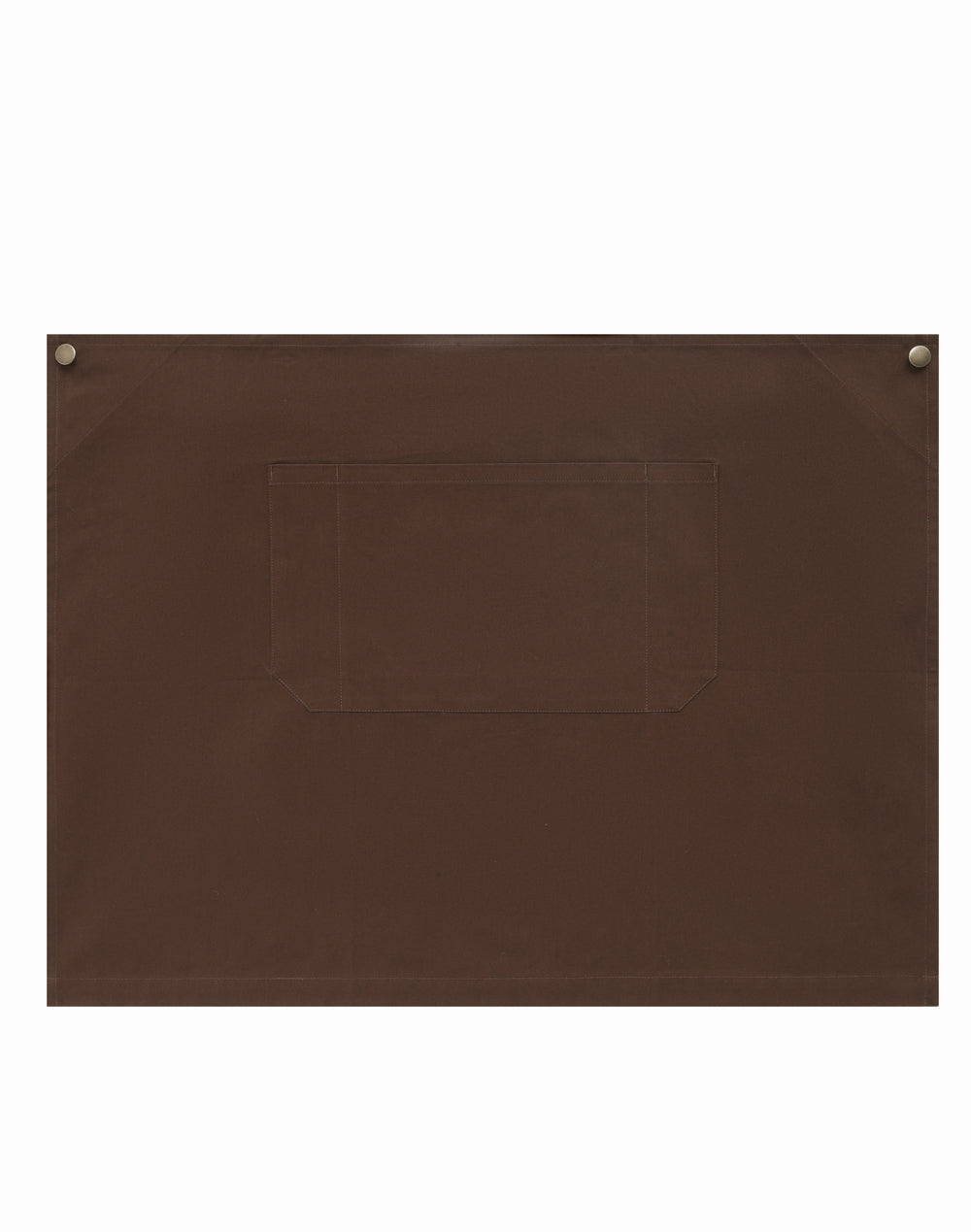 Fitzroy Half Waist Apron - Walnut - Front