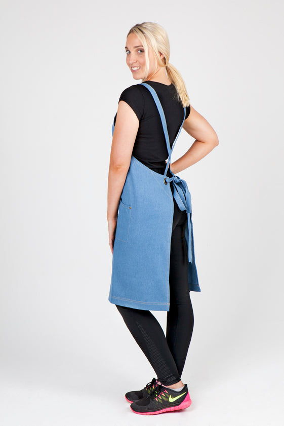 Full Body Cotton/Denim Apron - view