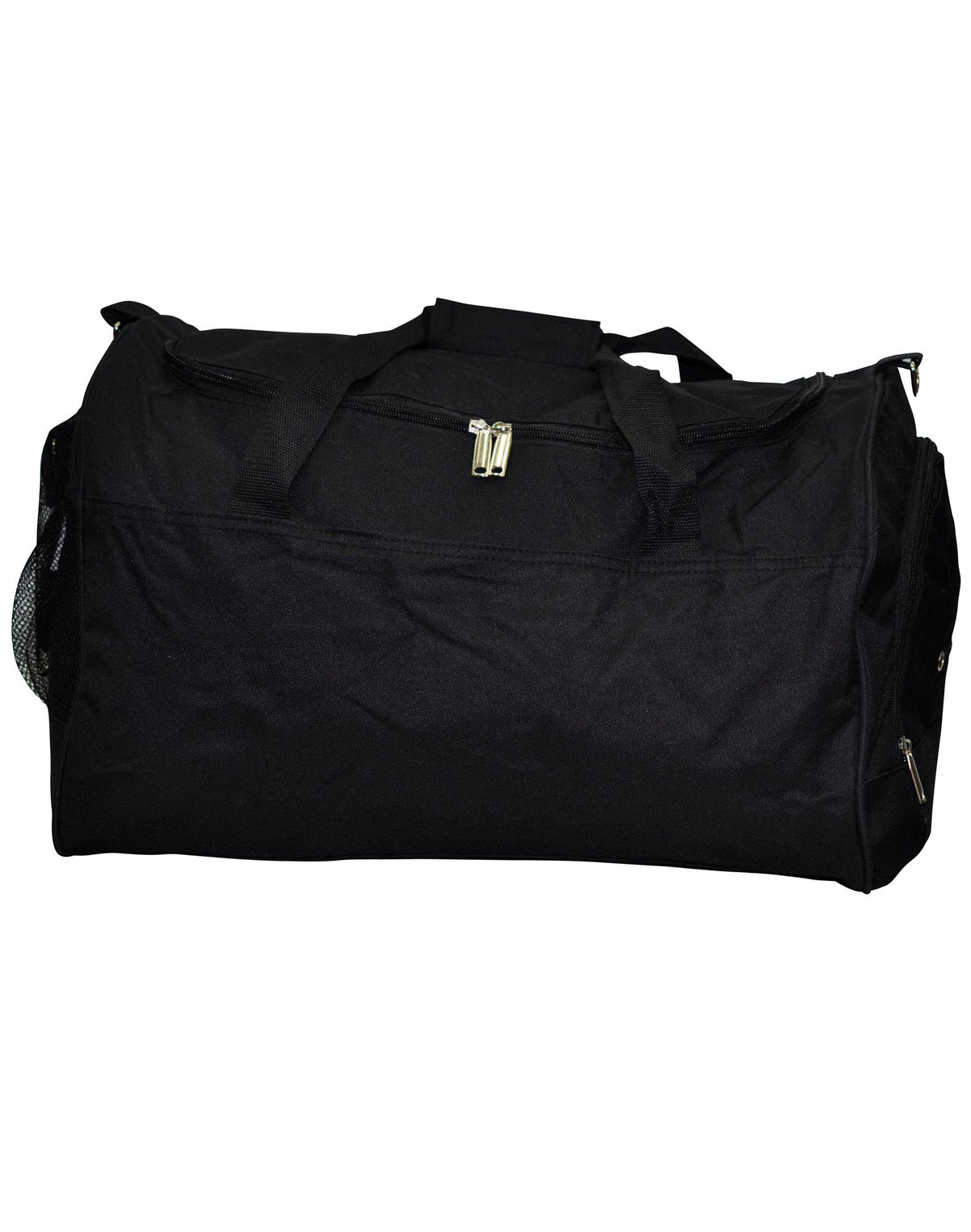 Basic Sports Bag - Black - Front