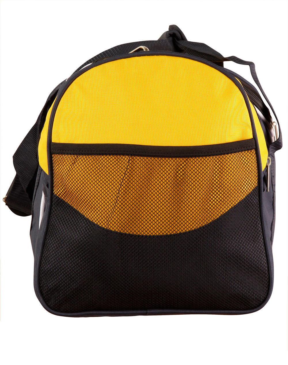 Winner Sports/ Travel Bag - Black/White/Gold - View