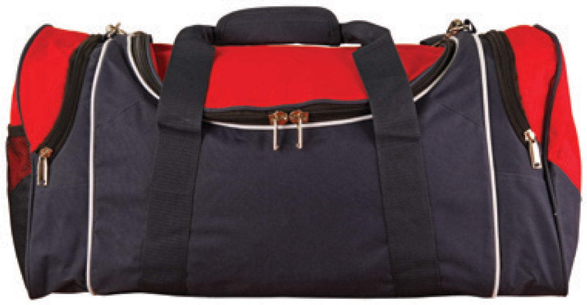 Winner Sports/ Travel Bag - Navy/White/Red - Front