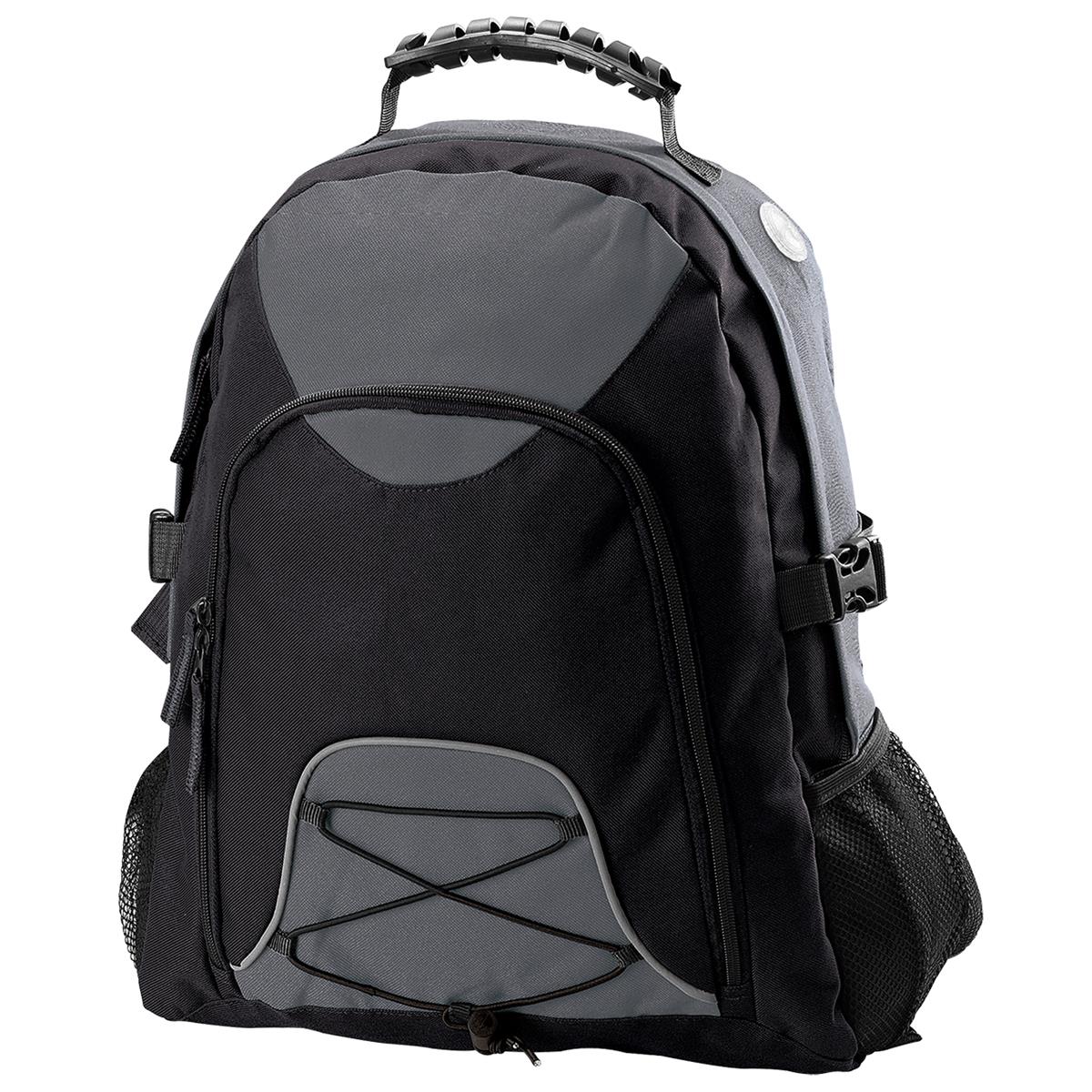 Climber Backpack - Grey / Black - Front