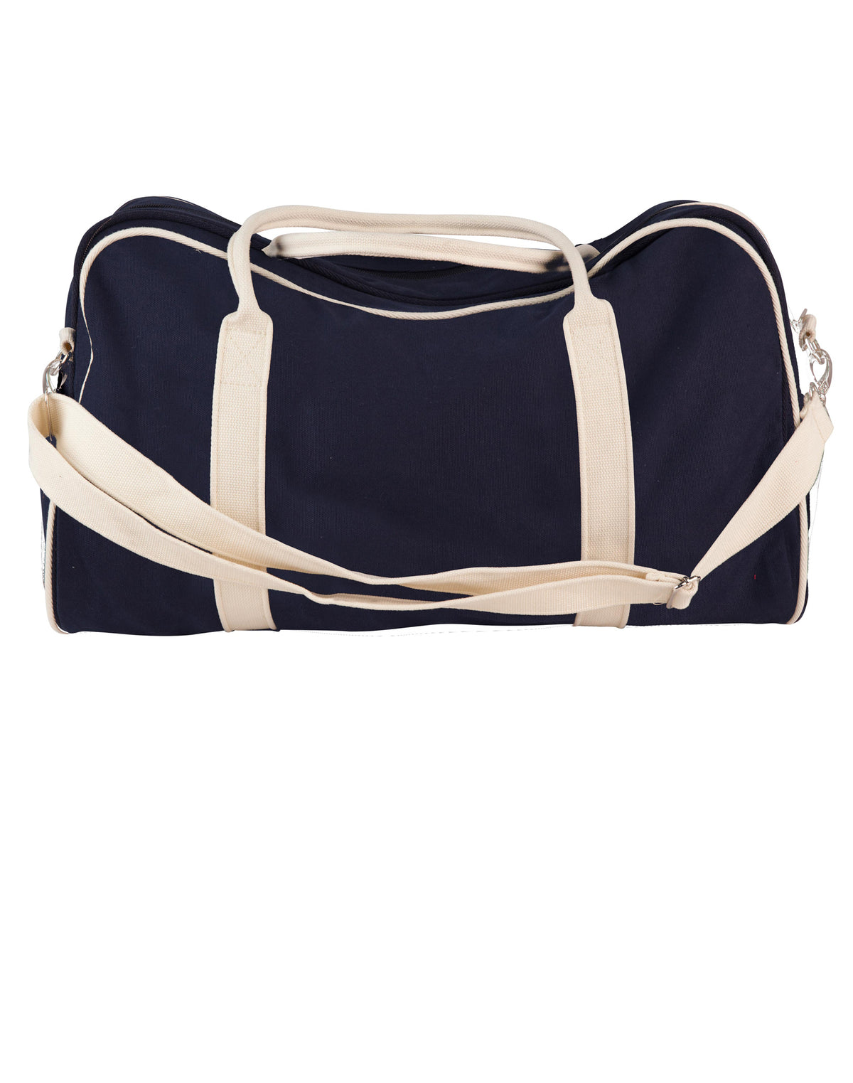 Impact Casual Bag - Navy/Natural - Front