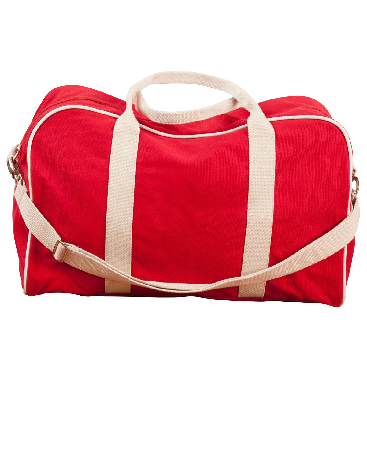 Impact Casual Bag - Red/Natural - Front