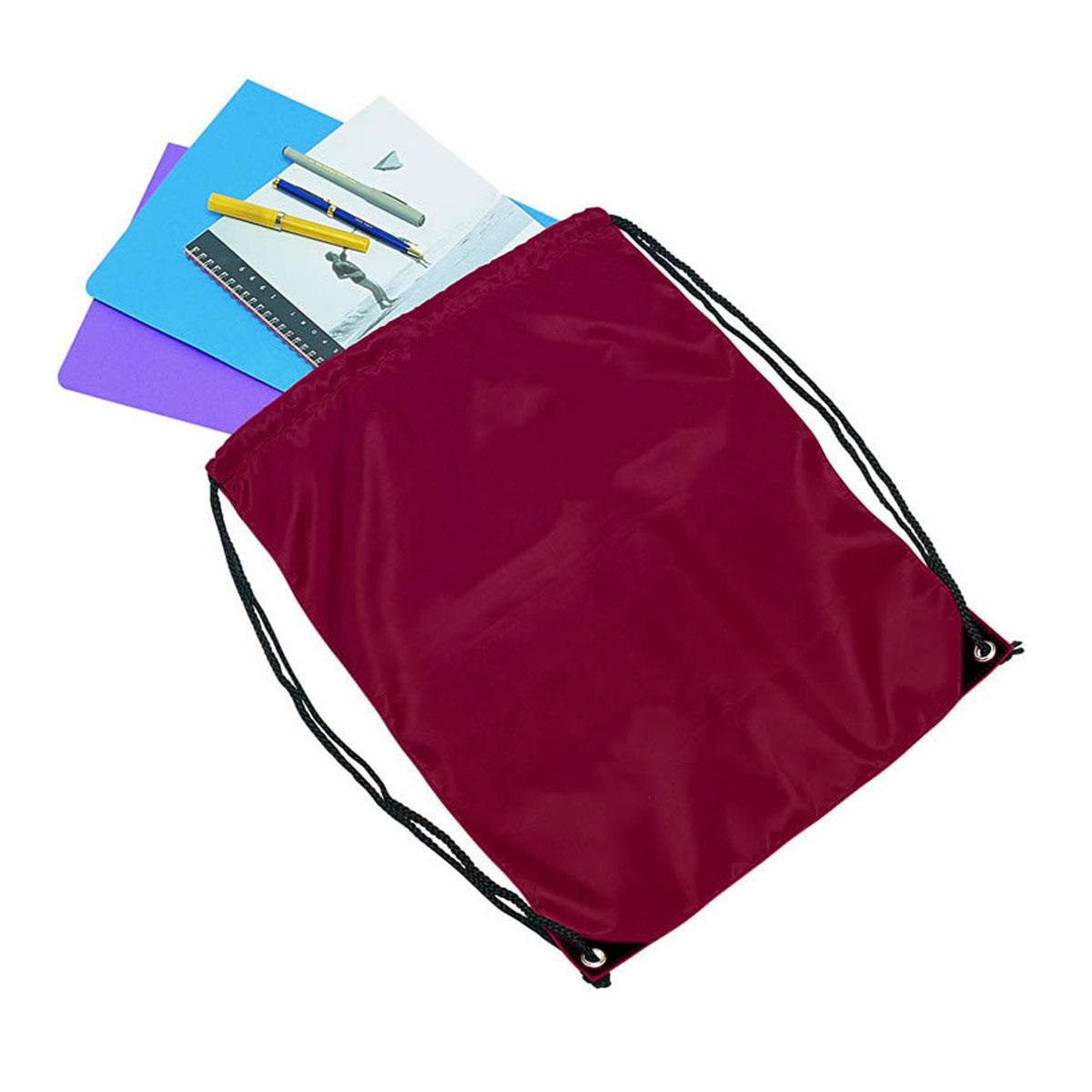 Backsack Drawstring Bag - Maroon