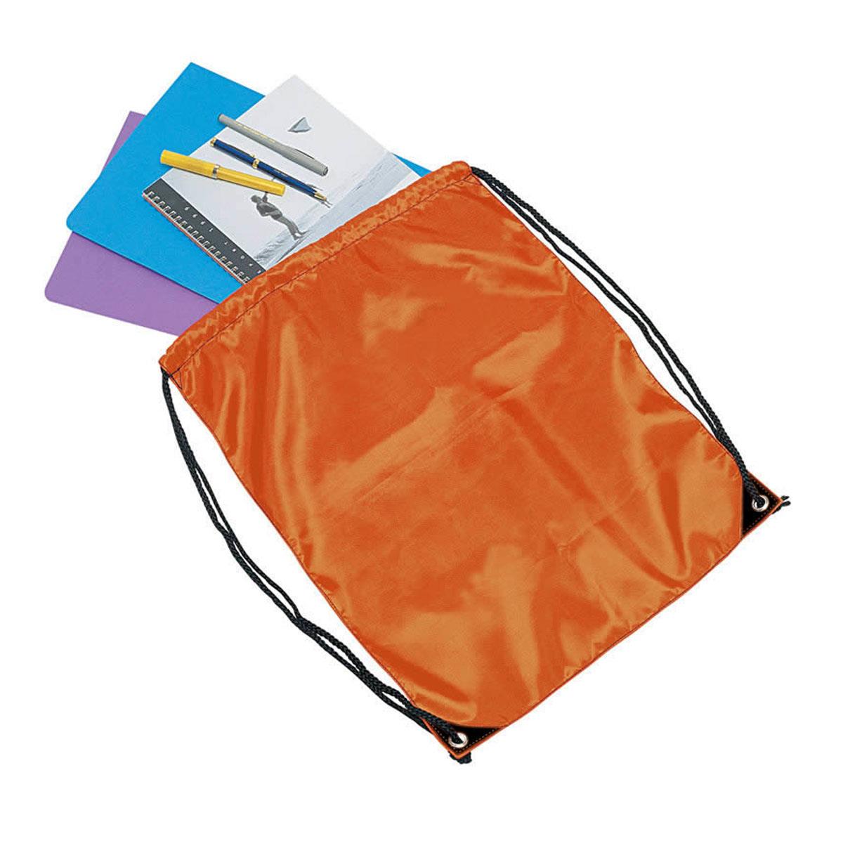 Backsack Drawstring Bag - Orange