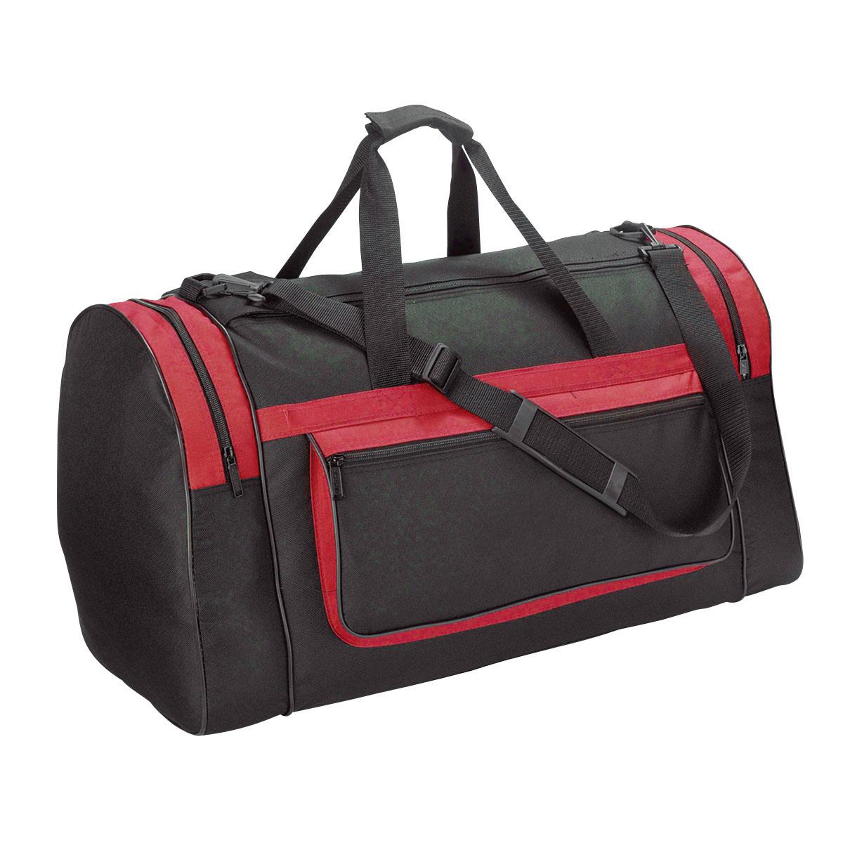 Magnum Sports Bag - Black / Red - Front