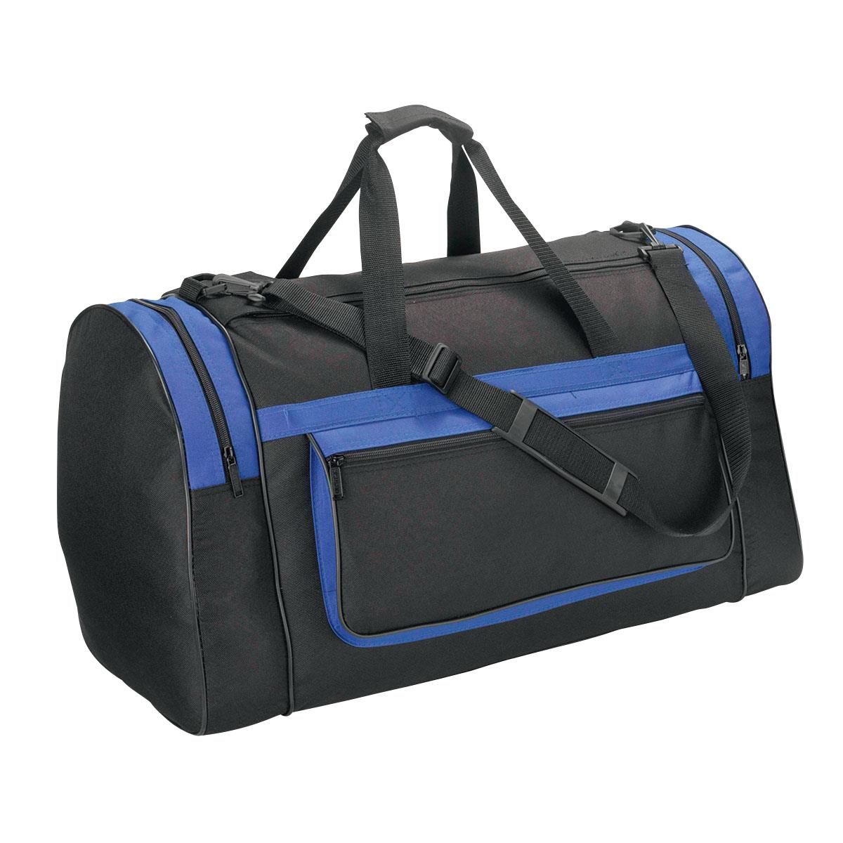 Magnum Sports Bag - Black / Royal - Front
