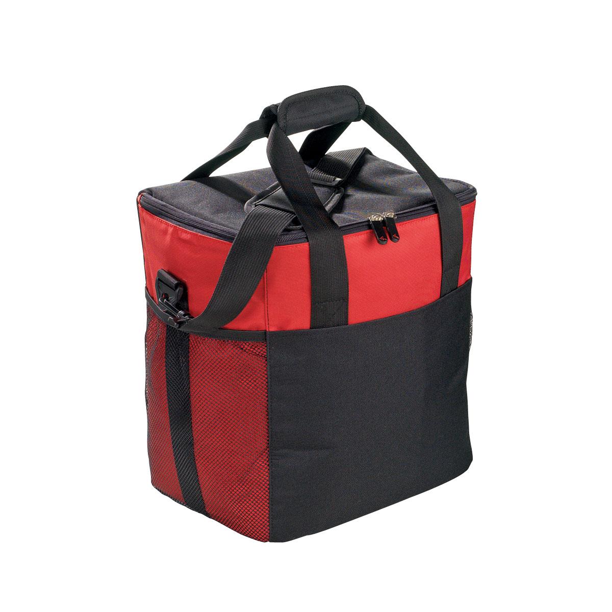 Trend Large Cooler - Black / Red - Front