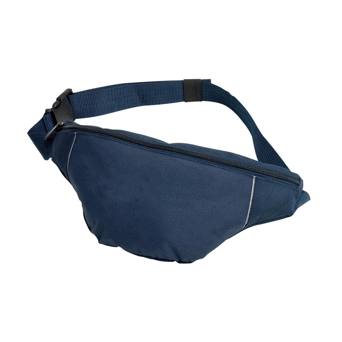Platform Waist Bag - Navy - Front