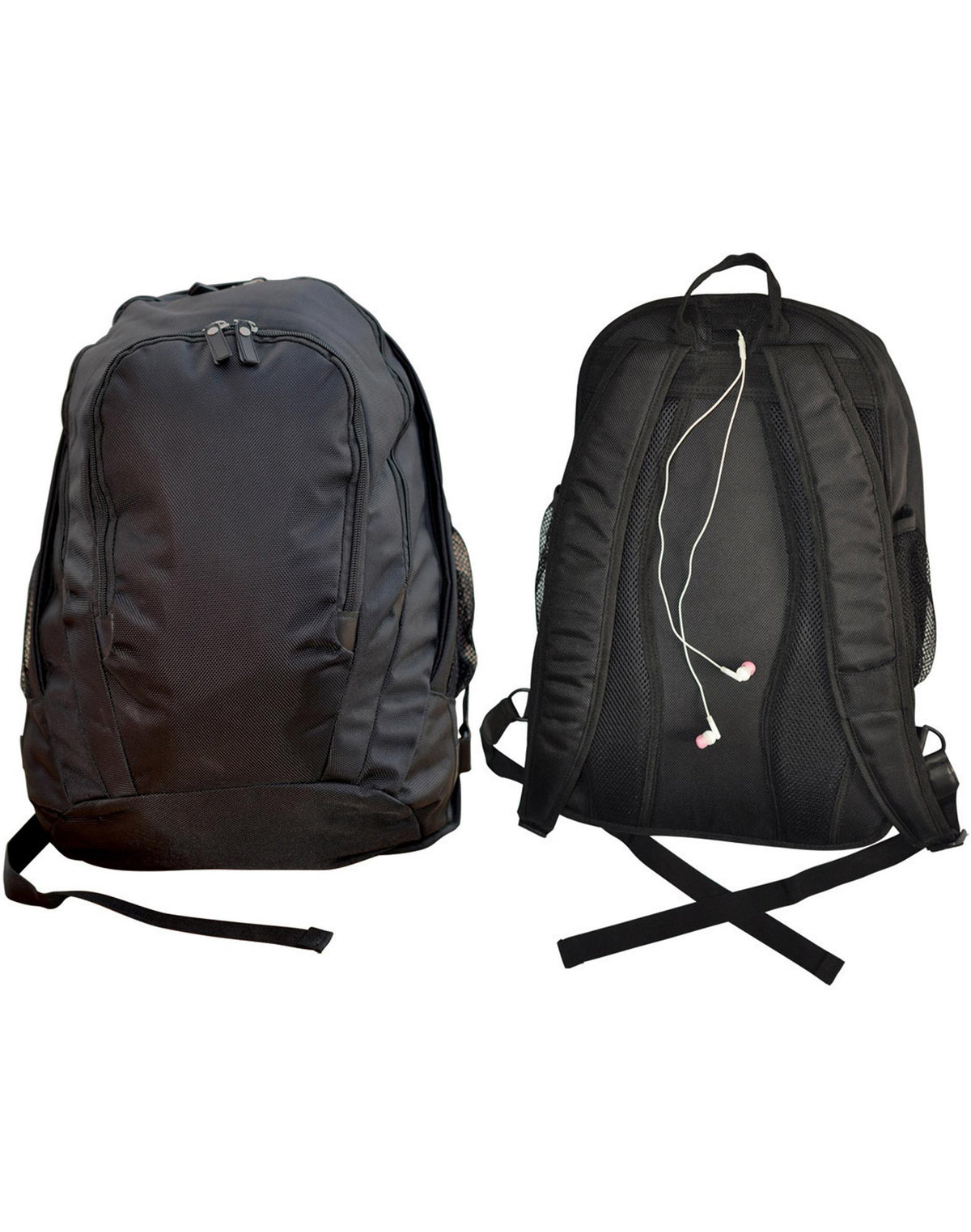Executive Backpack - Black - Front