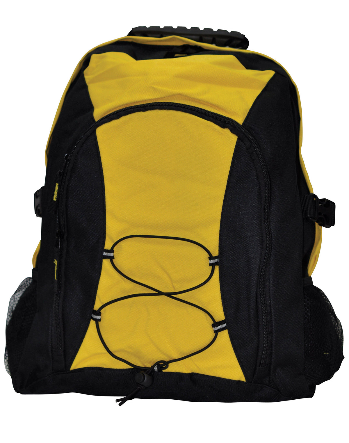 Smartpack Backpack - Black/Gold - Front