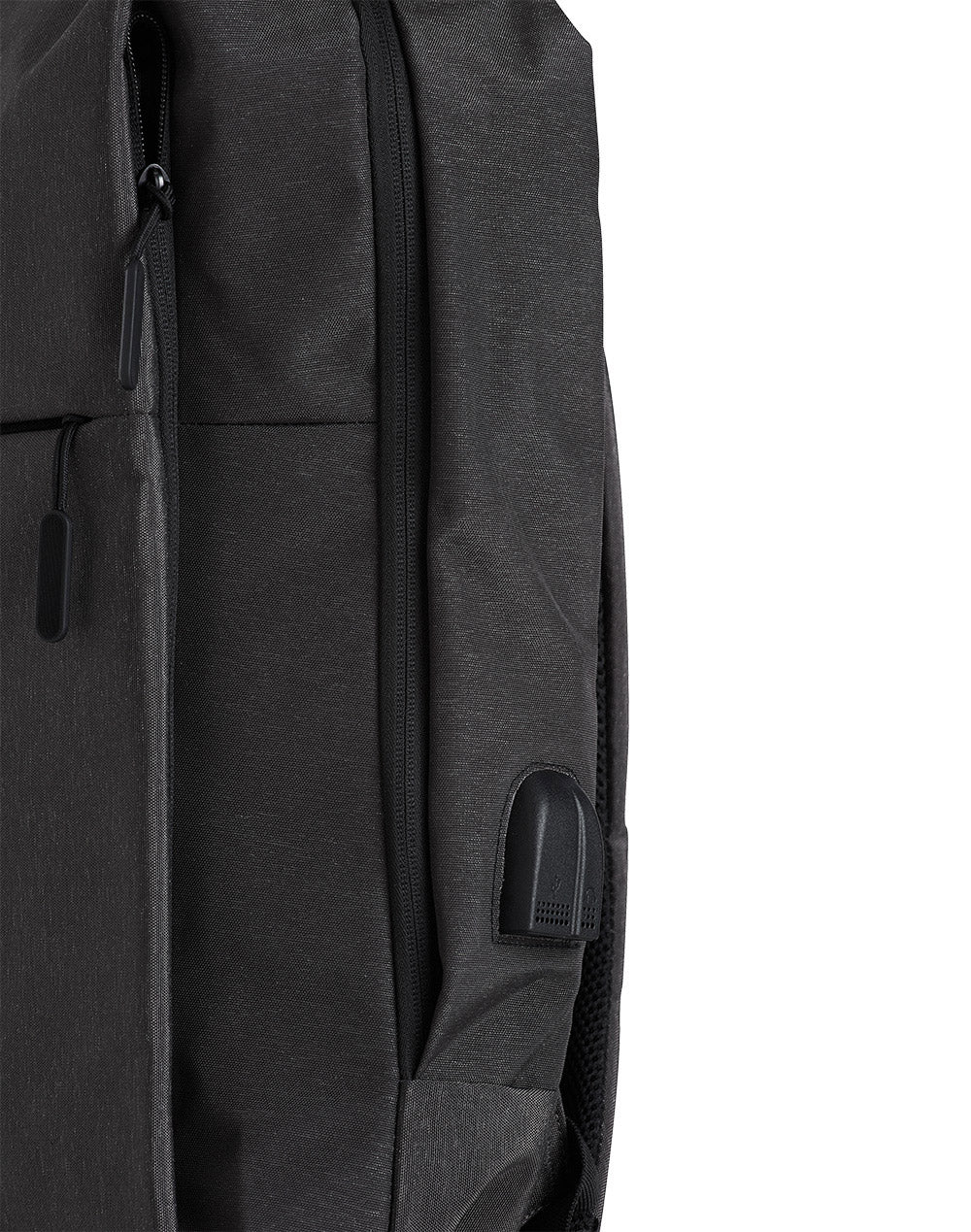 Executive Heather Backpack - Marl Charcoal - View