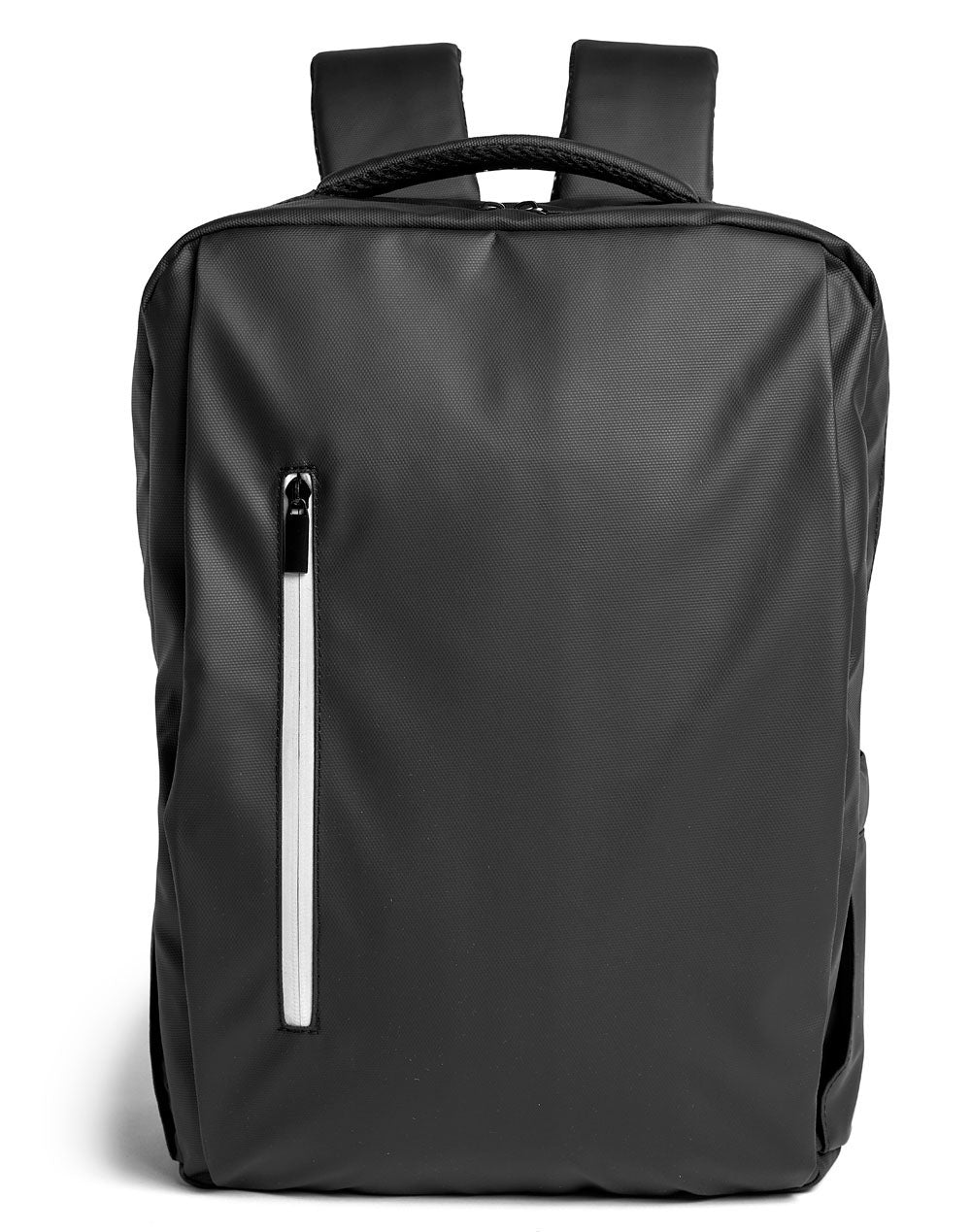 Elite PU Backpack - Black - Front