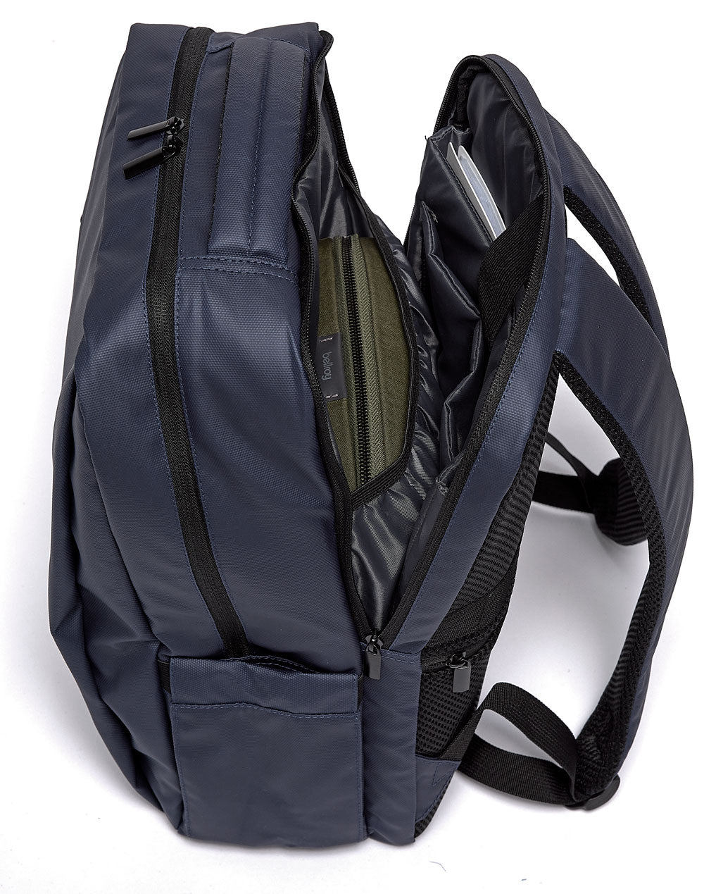 Elite PU Backpack - Navy - View