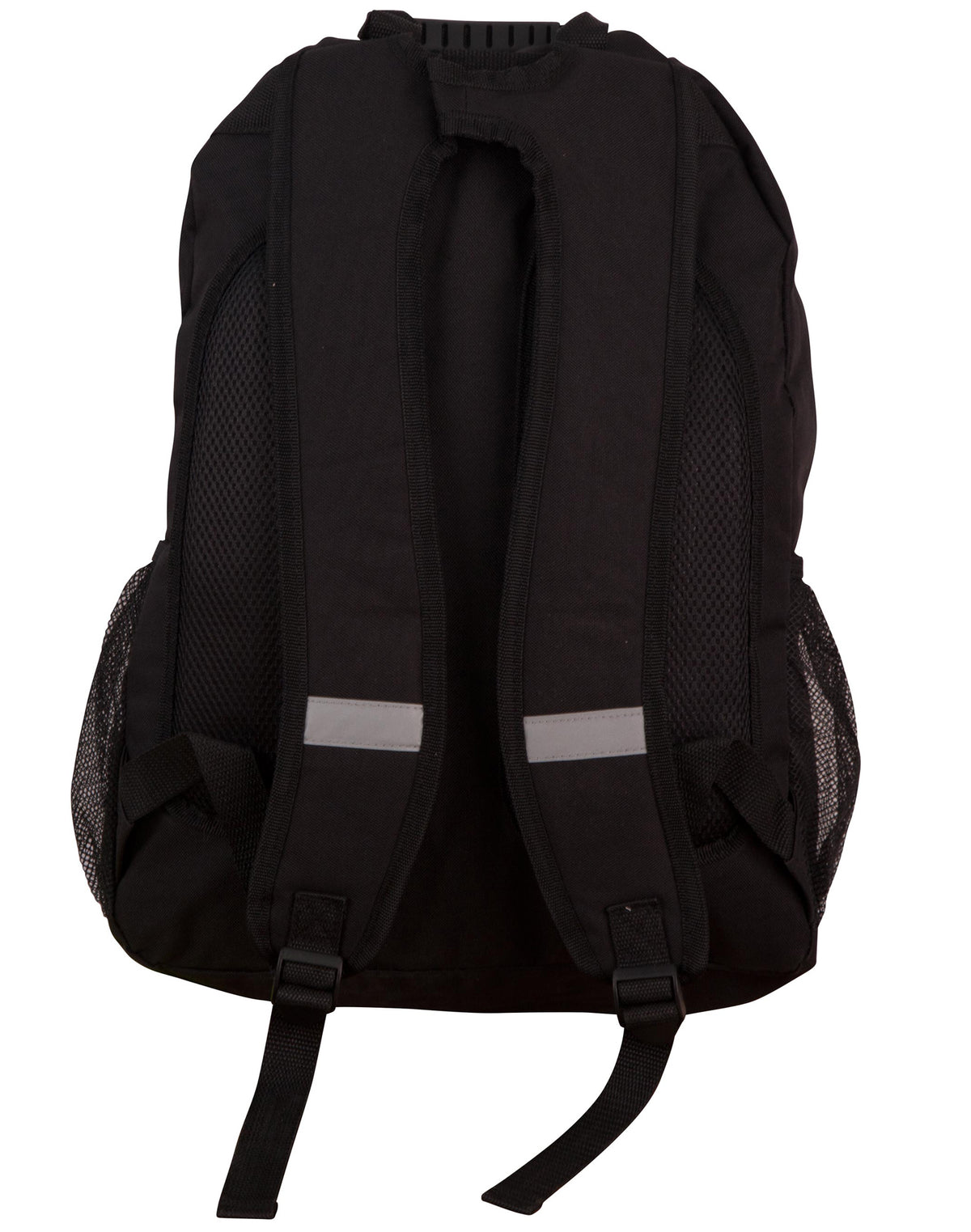 Winner Backpack - Black/White/Aqua Blue - Back