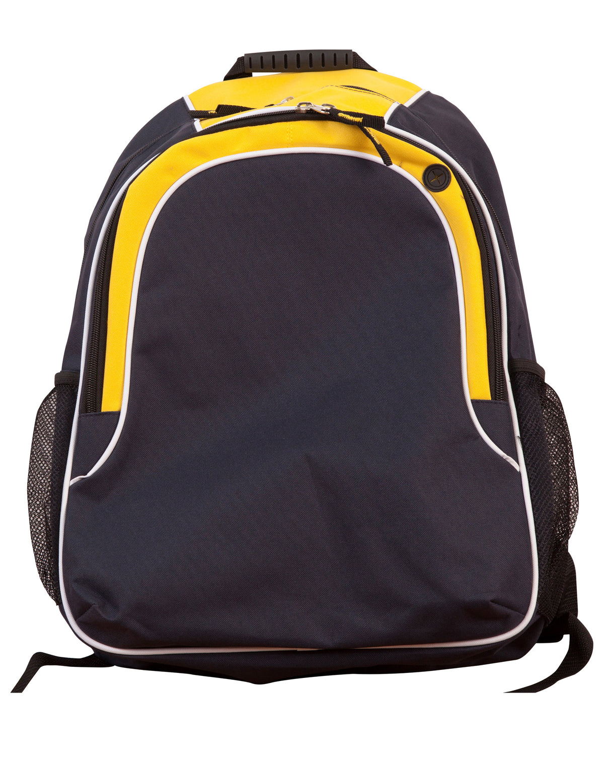 Winner Backpack - Navy/White/Gold - Front