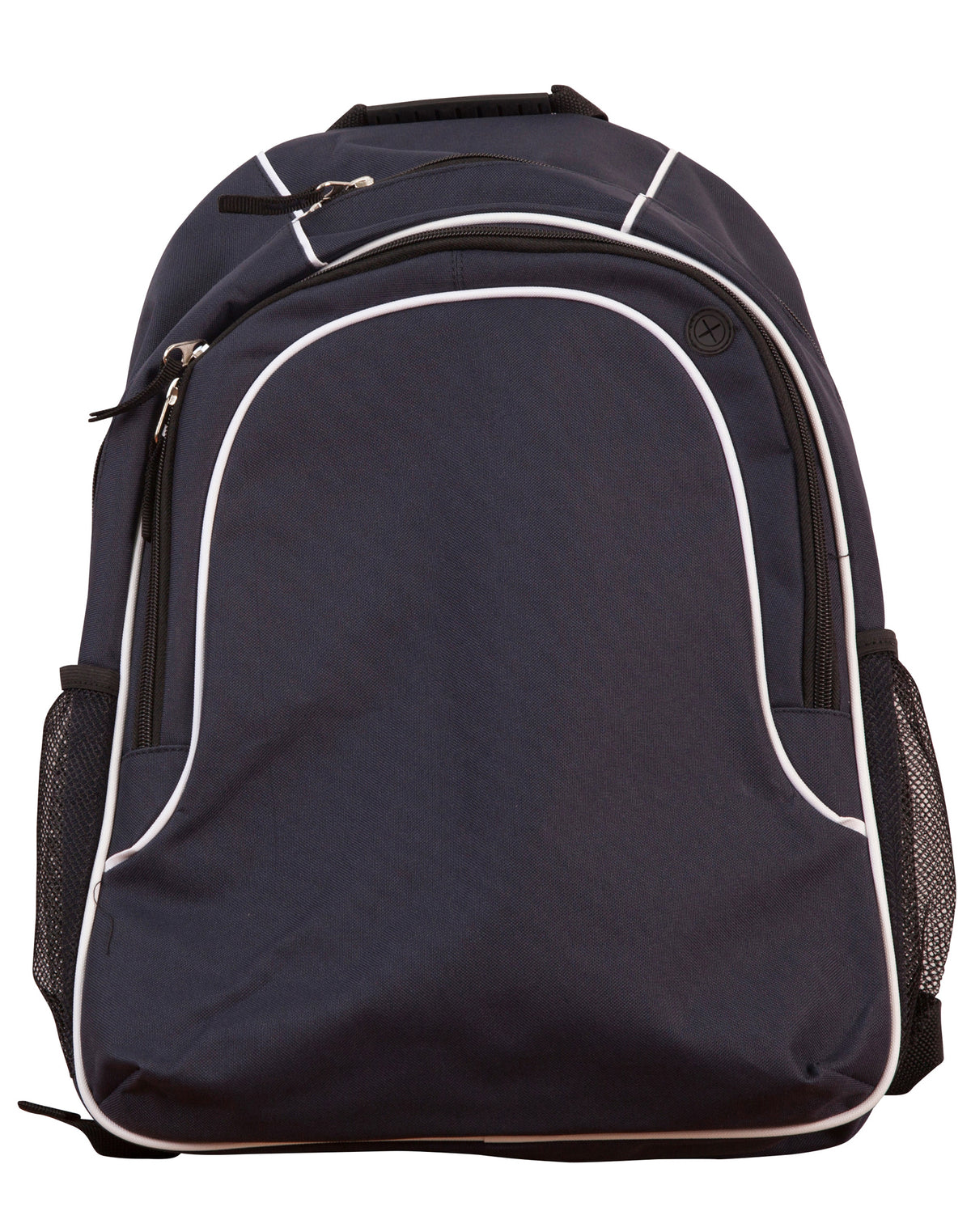 Winner Backpack - Navy/White/Navy - Front