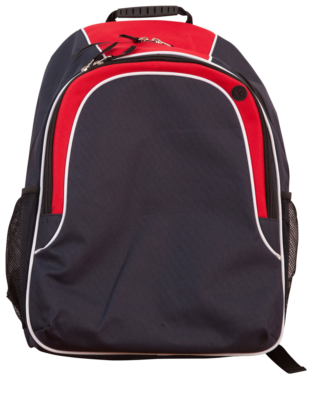 Winner Backpack - Navy/White/Red - Front