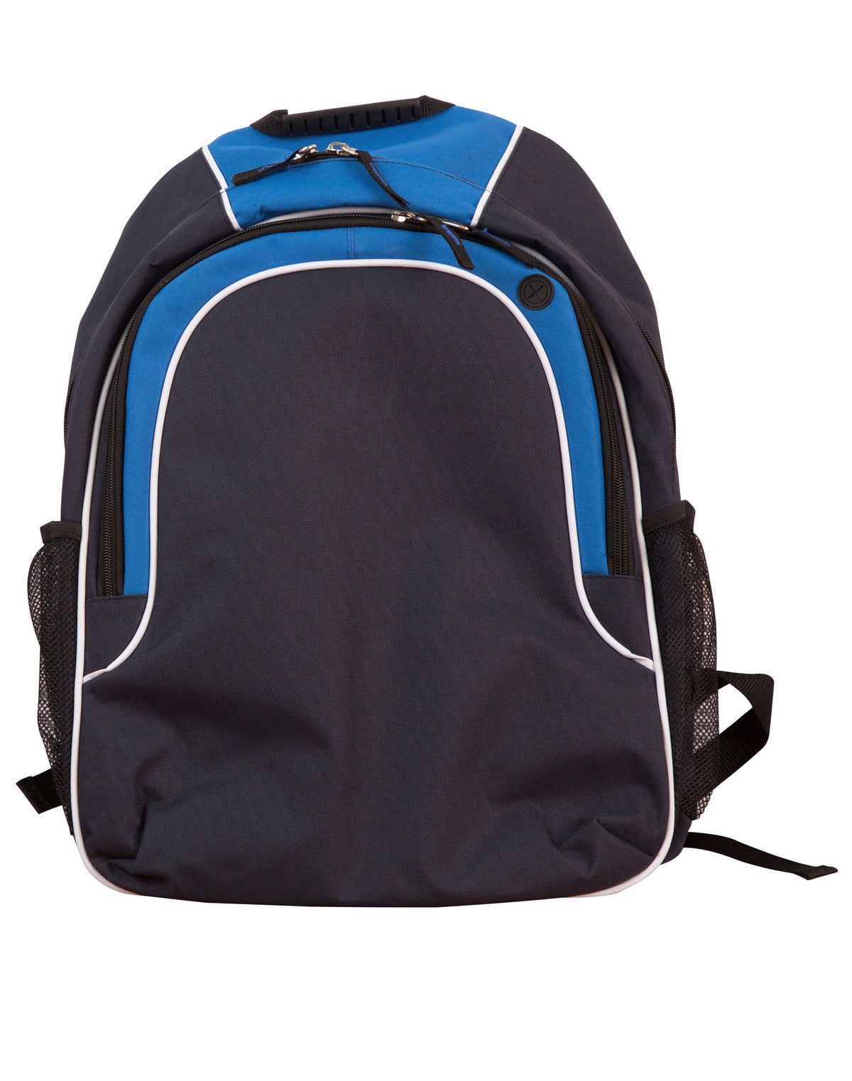 Winner Backpack - Navy/White/Royal - Front
