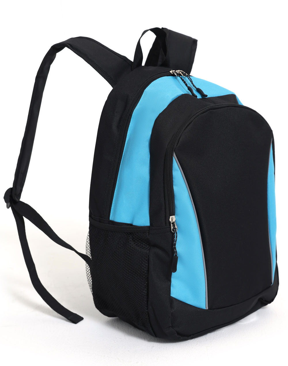 Iconic Promo Backpack - Black/Cyan - View