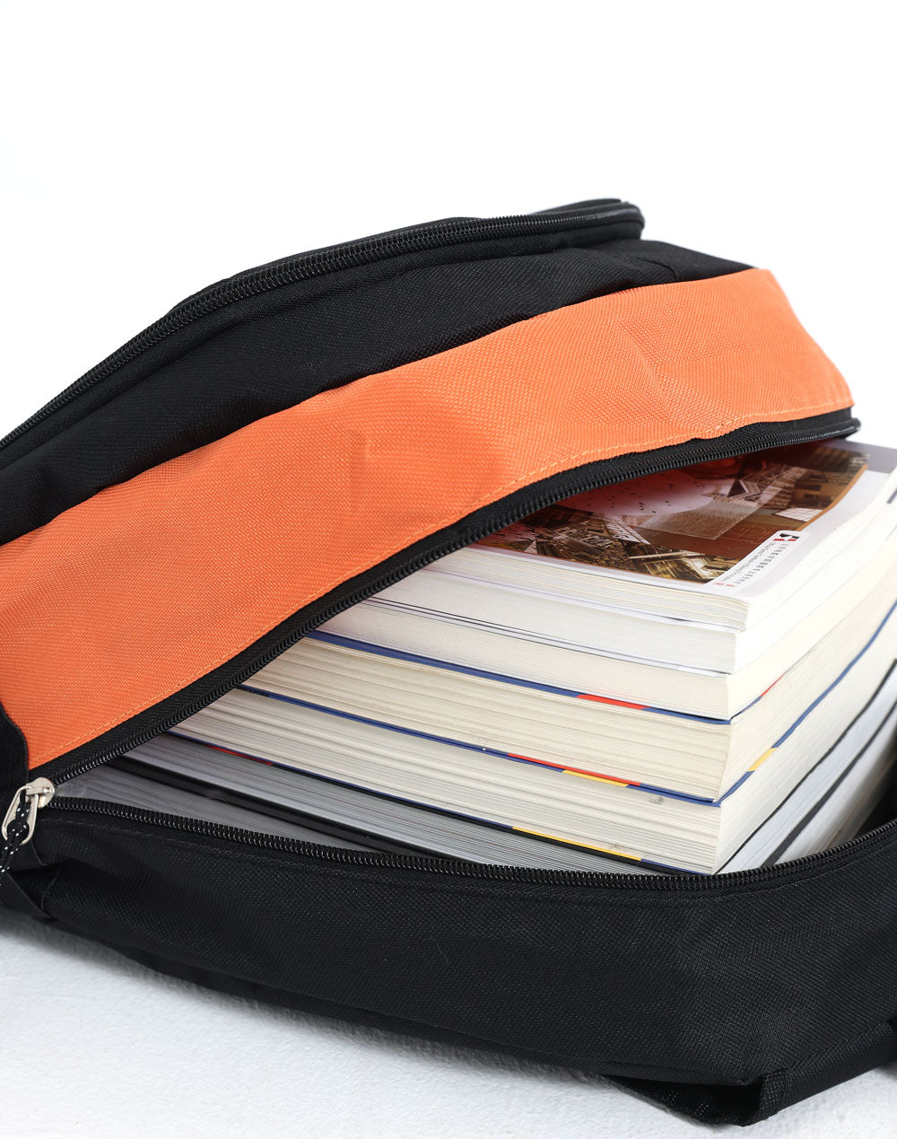 Iconic Promo Backpack - Black/Orange - View