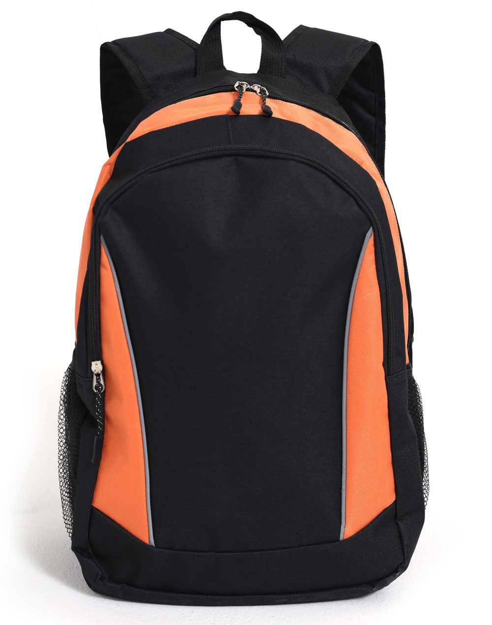 Iconic Promo Backpack - Black/Orange - Front