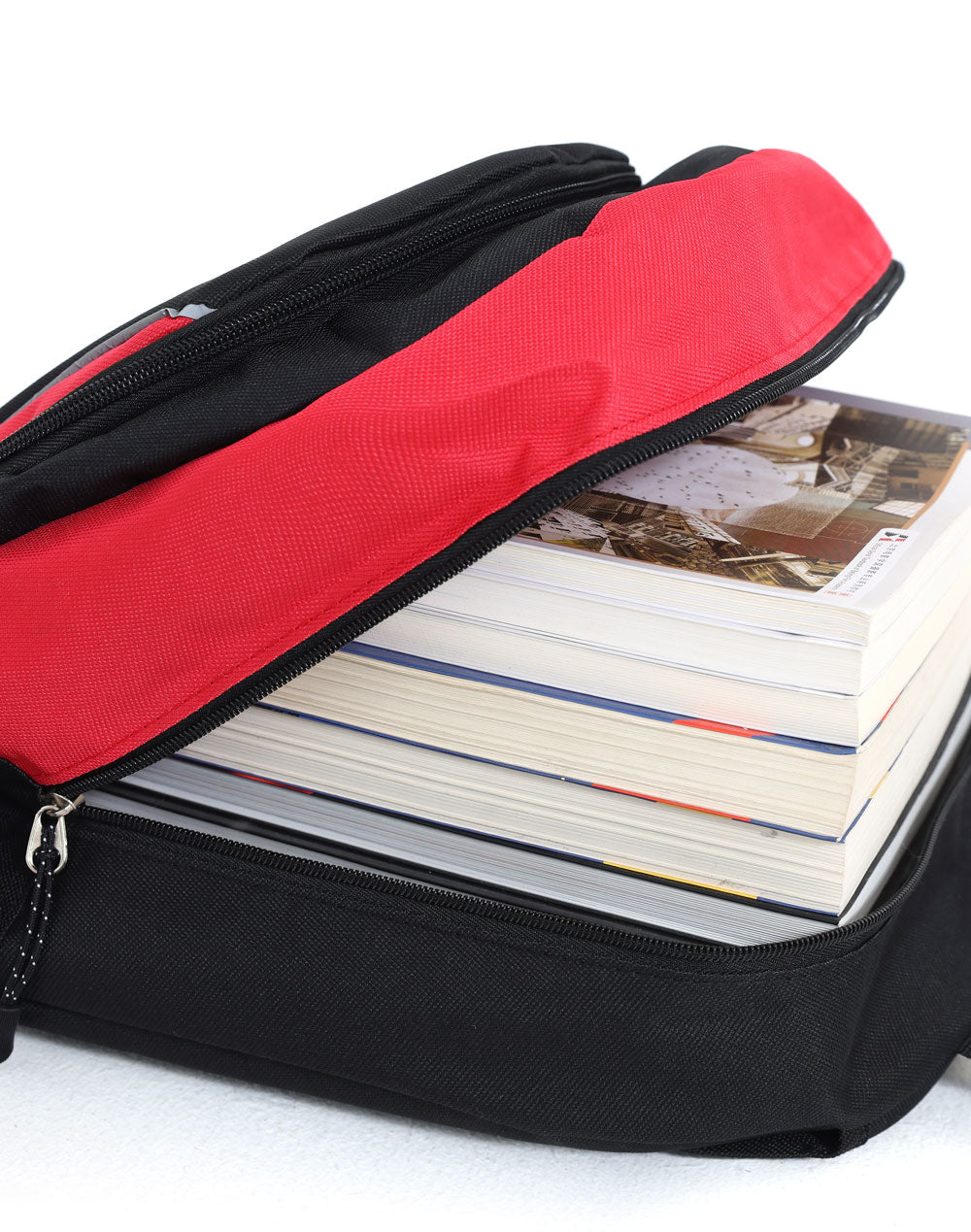 Iconic Promo Backpack - Black/Red - View